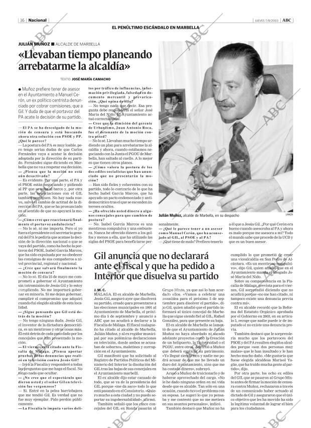 ABC CORDOBA 07-08-2003 página 16