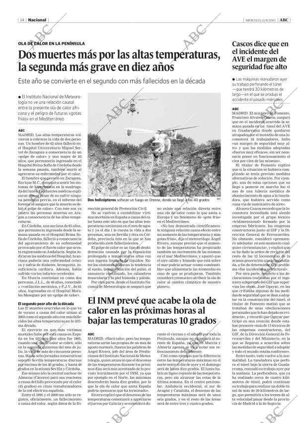 ABC CORDOBA 13-08-2003 página 14