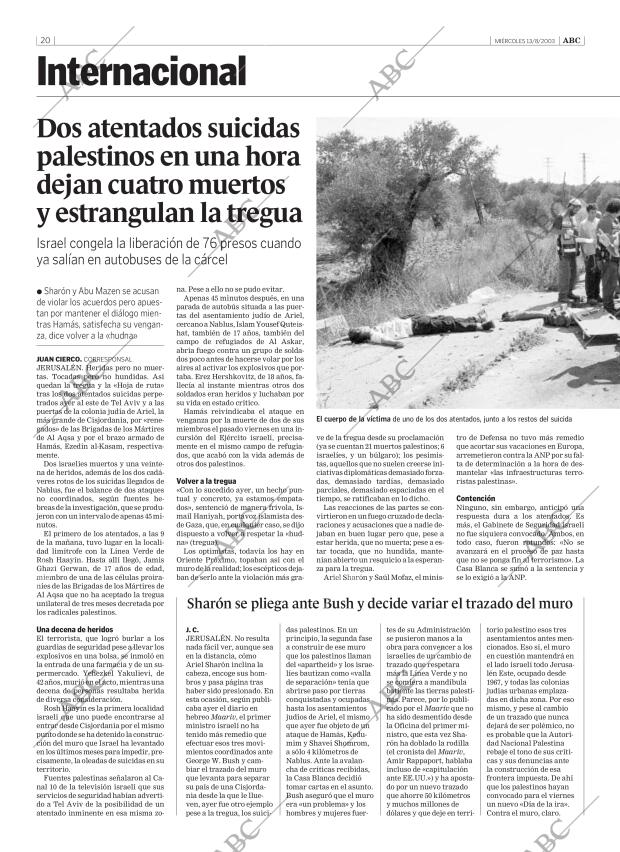 ABC CORDOBA 13-08-2003 página 20