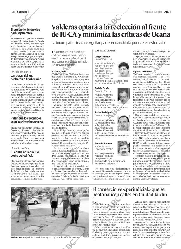 ABC CORDOBA 13-08-2003 página 28