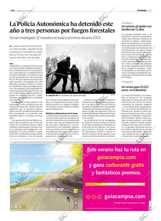 ABC CORDOBA 13-08-2003 página 31