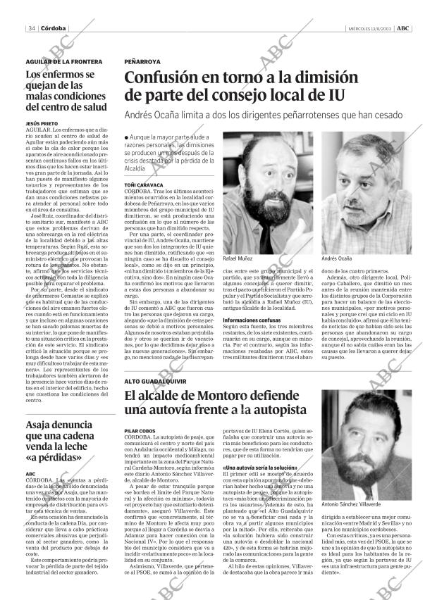 ABC CORDOBA 13-08-2003 página 34
