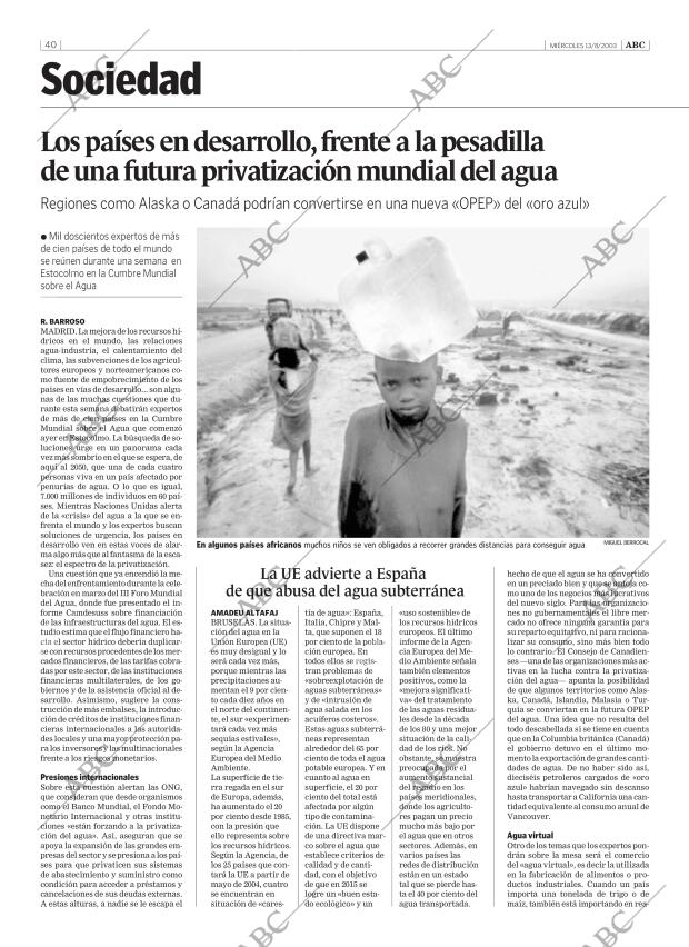 ABC CORDOBA 13-08-2003 página 40