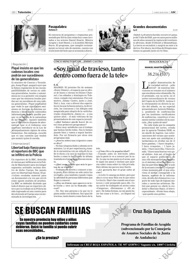 ABC CORDOBA 18-08-2003 página 80