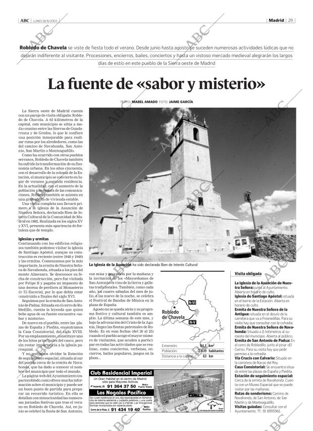 ABC MADRID 18-08-2003 página 29