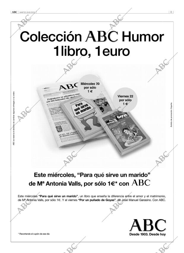 ABC MADRID 19-08-2003 página 11
