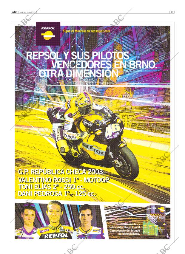 ABC MADRID 19-08-2003 página 17