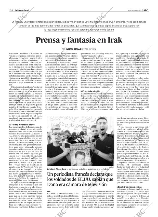 ABC MADRID 19-08-2003 página 24