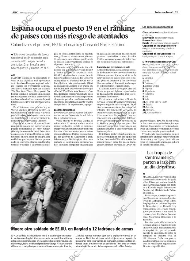 ABC MADRID 19-08-2003 página 25