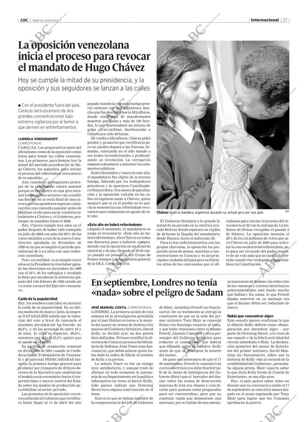 ABC MADRID 19-08-2003 página 27