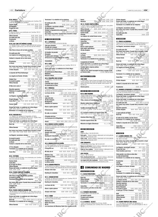 ABC MADRID 19-08-2003 página 48