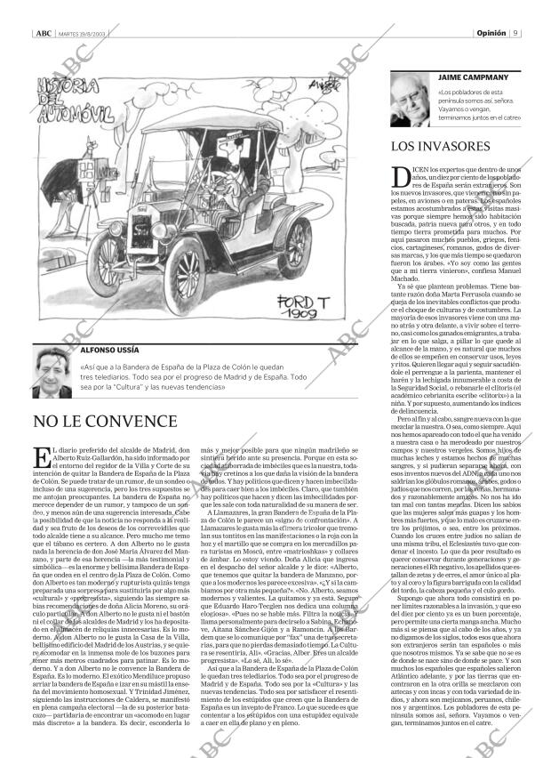 ABC MADRID 19-08-2003 página 9