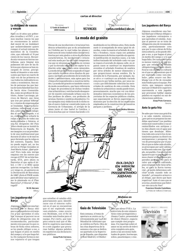 ABC CORDOBA 21-08-2003 página 10