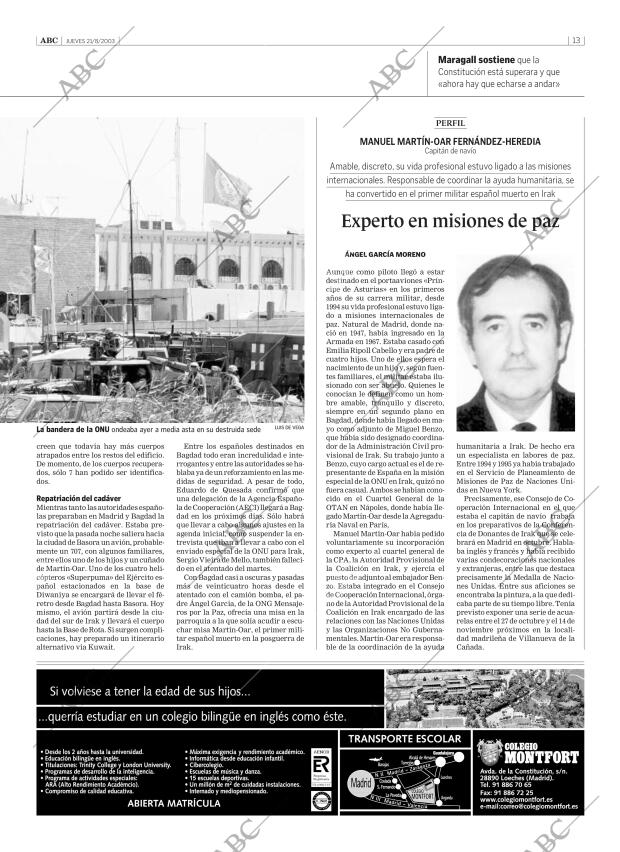 ABC CORDOBA 21-08-2003 página 13