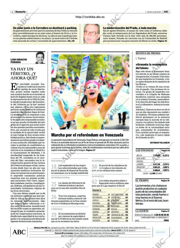 ABC CORDOBA 21-08-2003 página 2