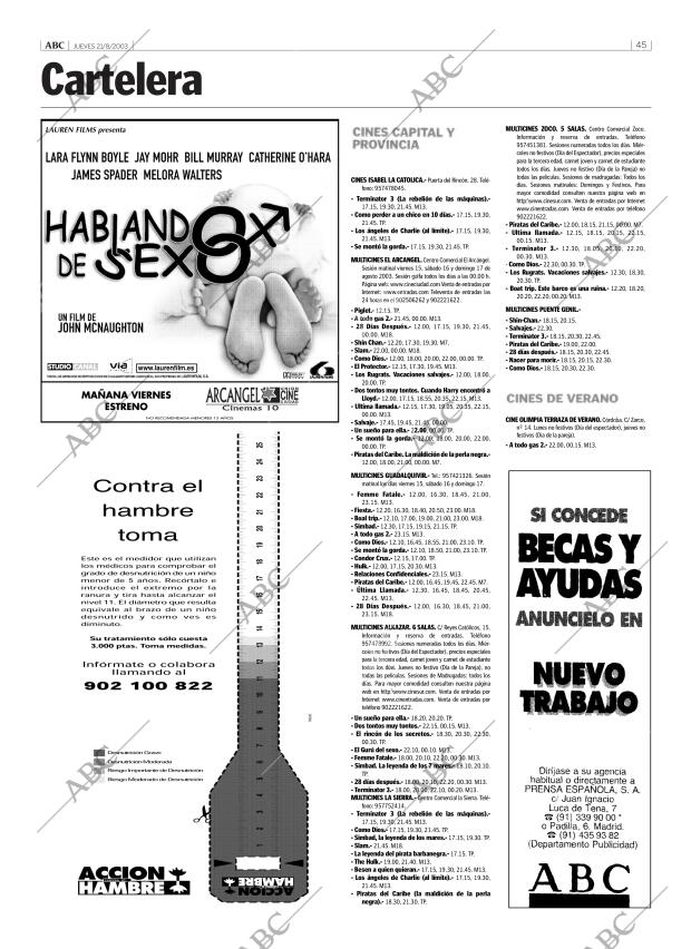 ABC CORDOBA 21-08-2003 página 45
