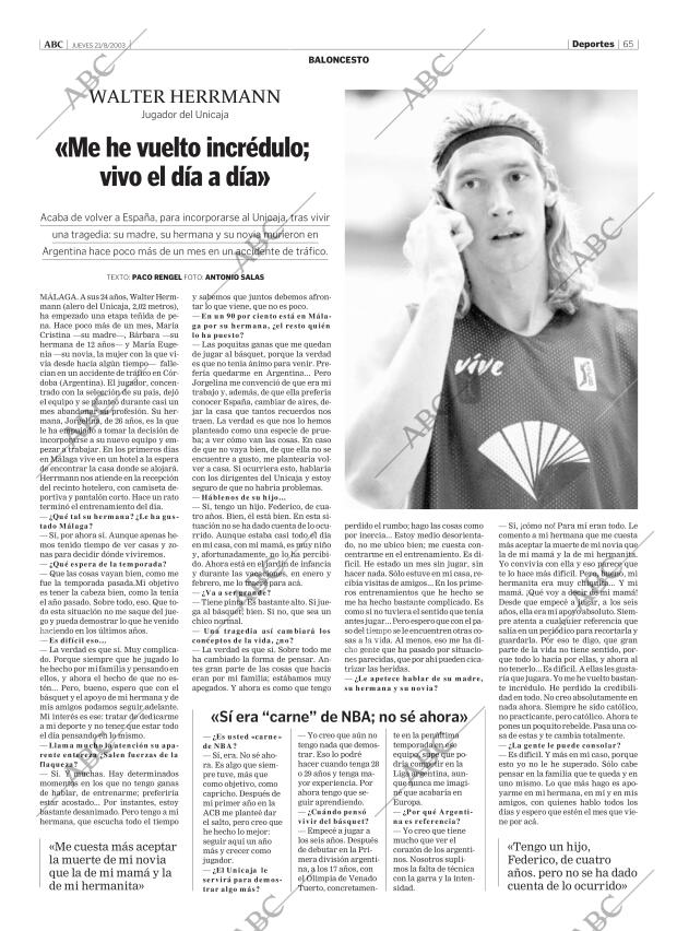 ABC CORDOBA 21-08-2003 página 65