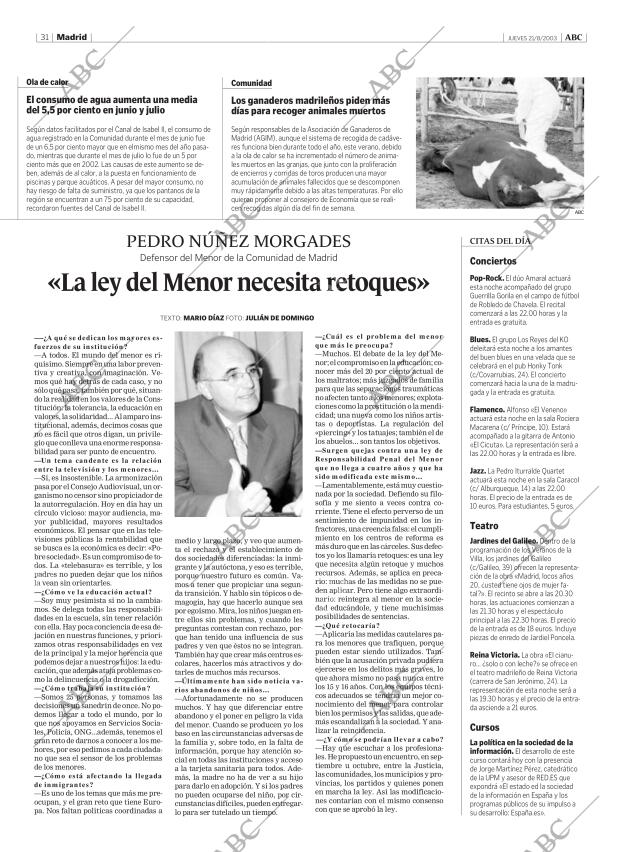 ABC MADRID 21-08-2003 página 31
