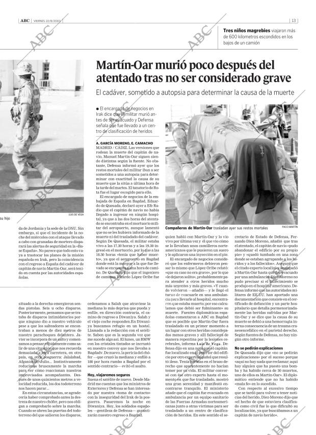 ABC CORDOBA 22-08-2003 página 13