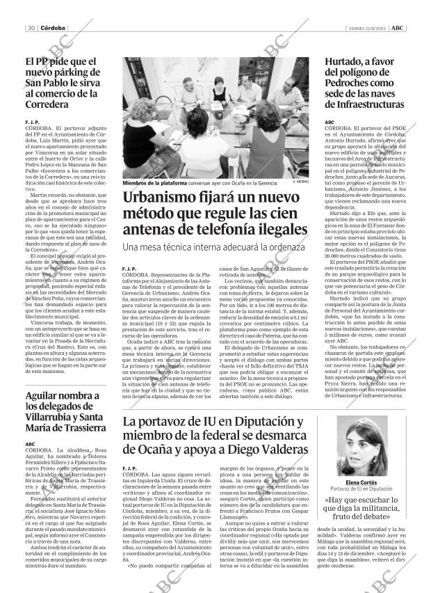 ABC CORDOBA 22-08-2003 página 30