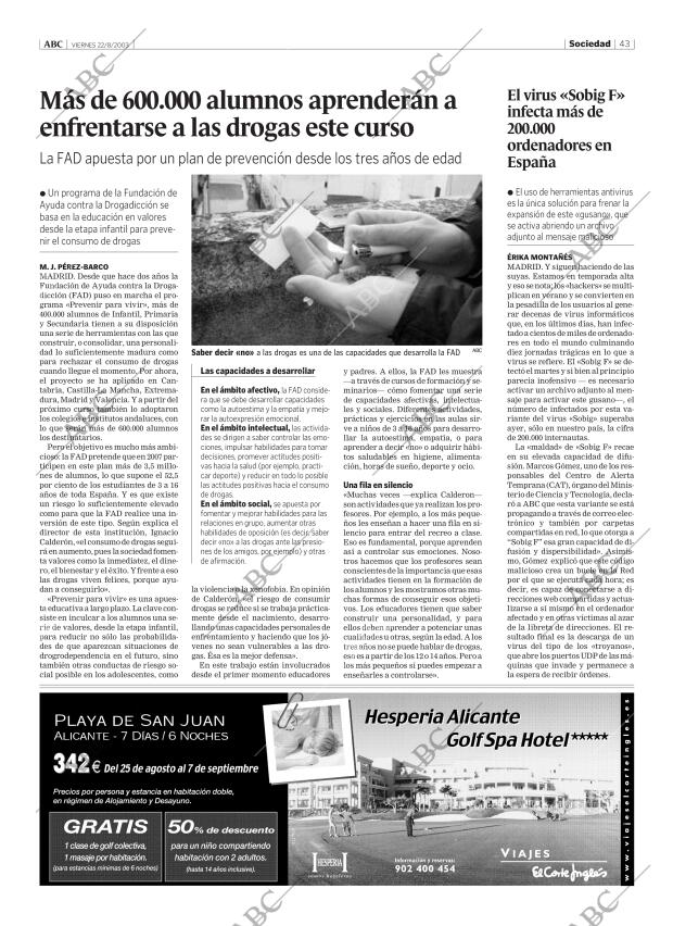 ABC CORDOBA 22-08-2003 página 43