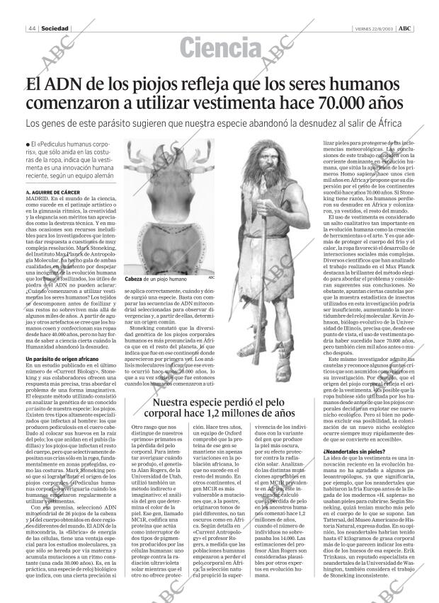 ABC CORDOBA 22-08-2003 página 44