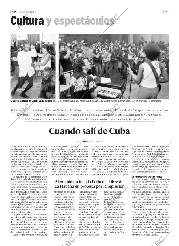 ABC CORDOBA 22-08-2003 página 45