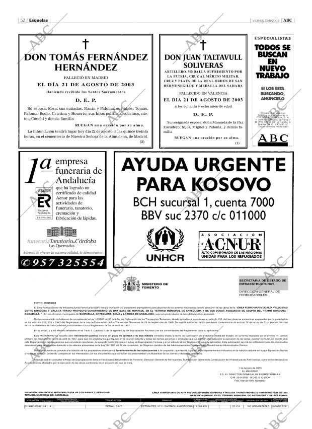 ABC CORDOBA 22-08-2003 página 52
