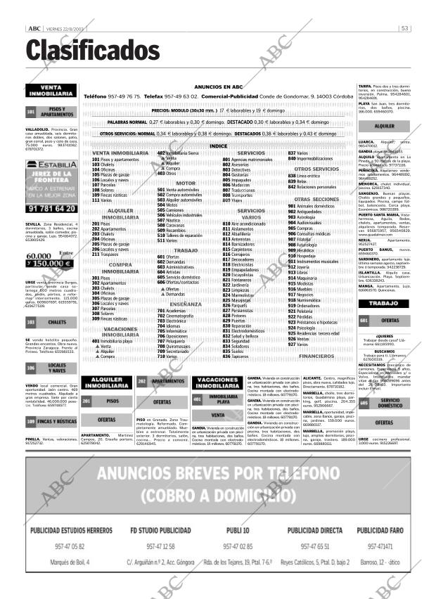 ABC CORDOBA 22-08-2003 página 53