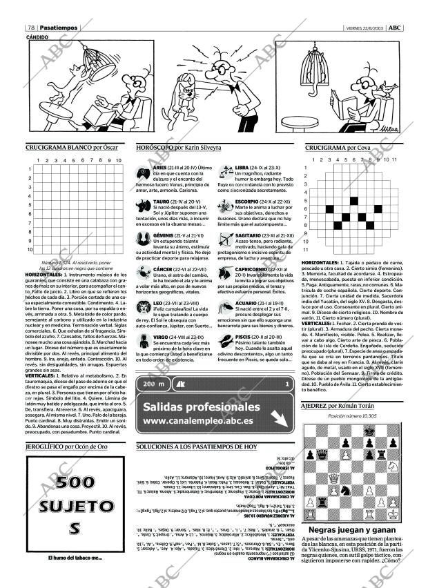 ABC CORDOBA 22-08-2003 página 78