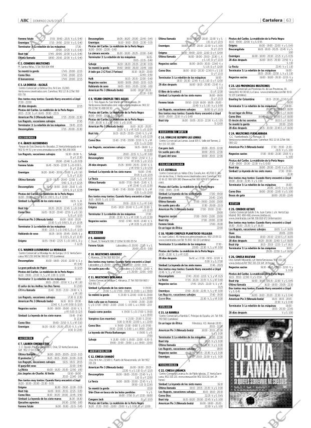 ABC MADRID 24-08-2003 página 63