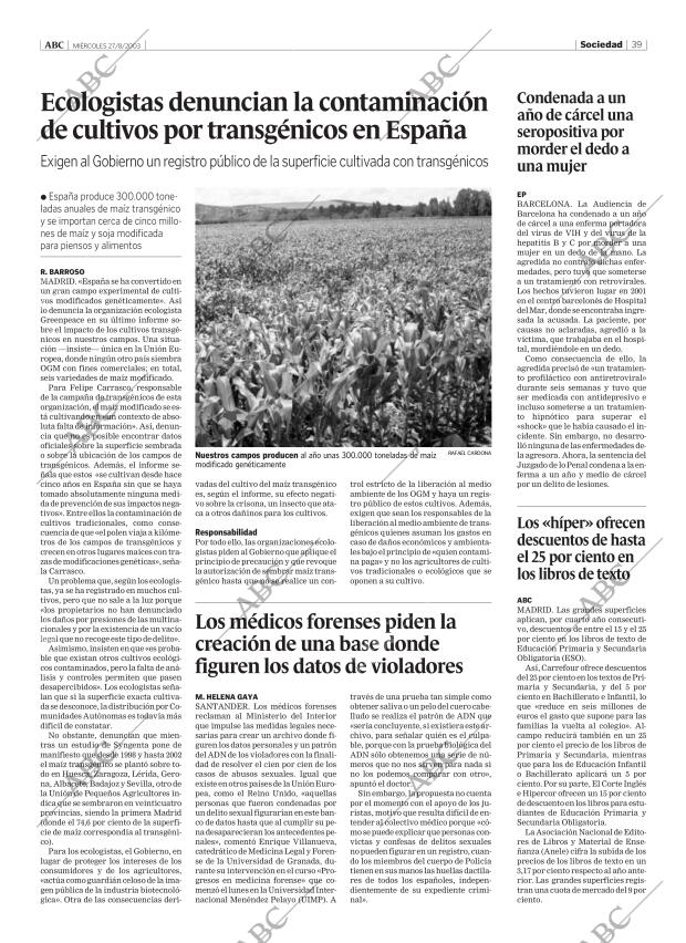 ABC CORDOBA 27-08-2003 página 39