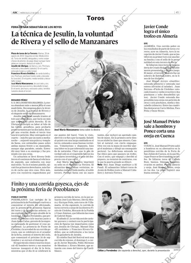 ABC CORDOBA 27-08-2003 página 45