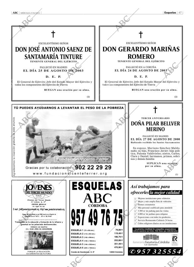ABC CORDOBA 27-08-2003 página 47