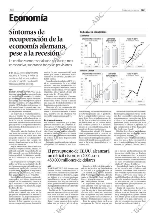 ABC CORDOBA 27-08-2003 página 50