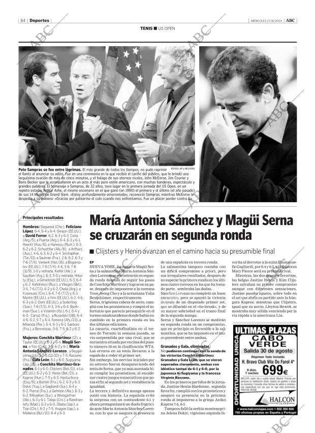 ABC CORDOBA 27-08-2003 página 64