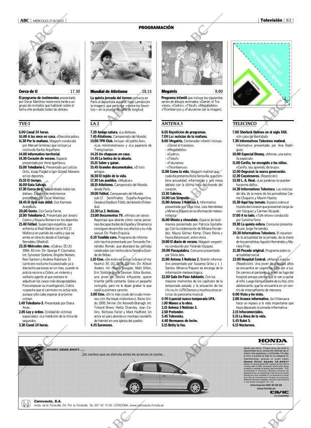 ABC CORDOBA 27-08-2003 página 83