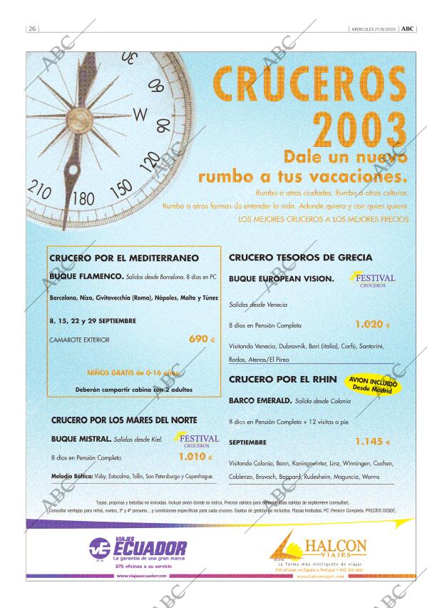 ABC MADRID 27-08-2003 página 26