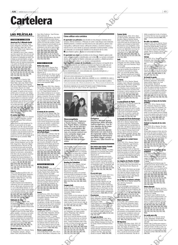 ABC MADRID 27-08-2003 página 49