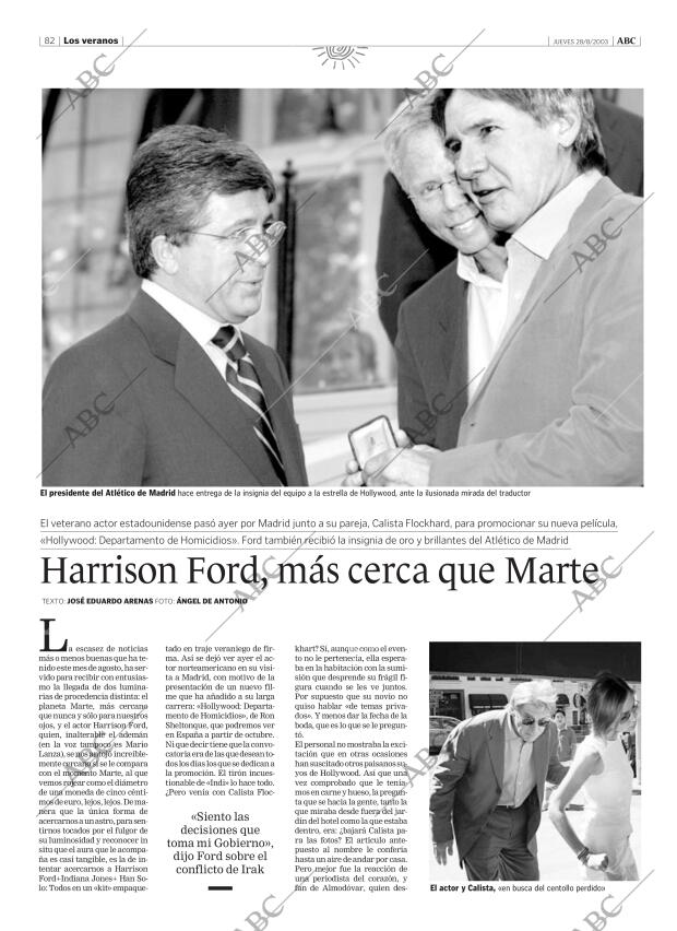 ABC MADRID 28-08-2003 página 82