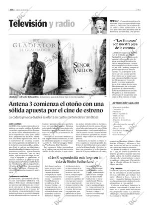 ABC MADRID 28-08-2003 página 91