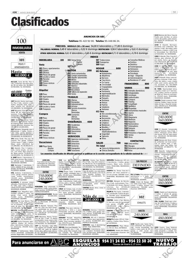 ABC SEVILLA 28-08-2003 página 55