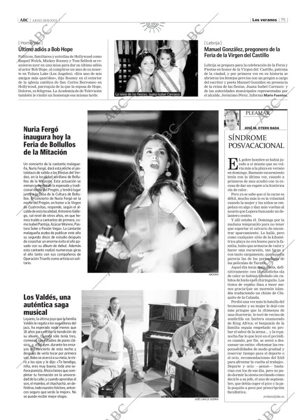 ABC SEVILLA 28-08-2003 página 75