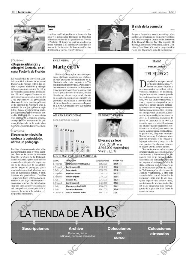 ABC SEVILLA 28-08-2003 página 80