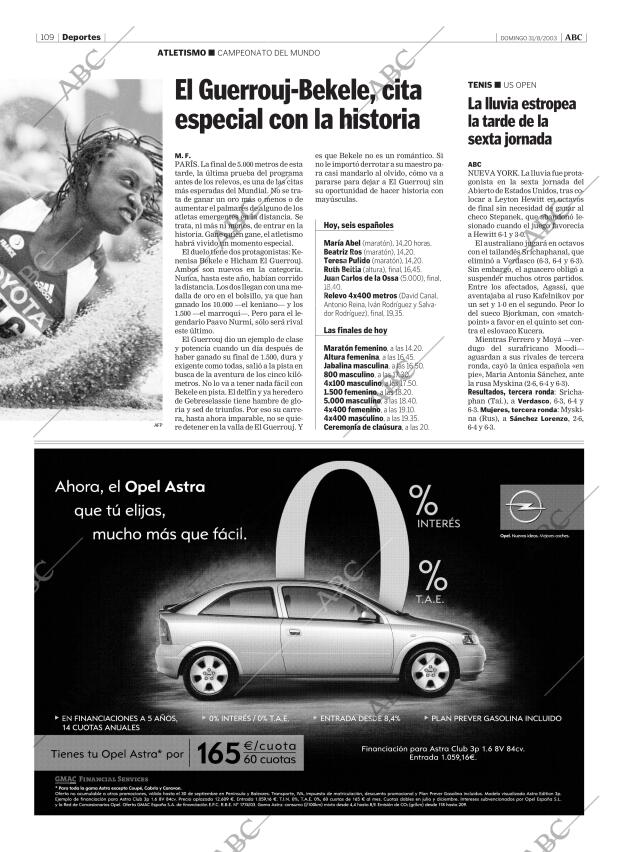 ABC MADRID 31-08-2003 página 109