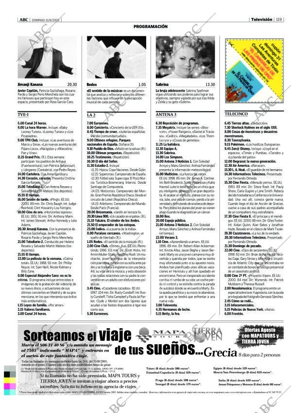 ABC MADRID 31-08-2003 página 119