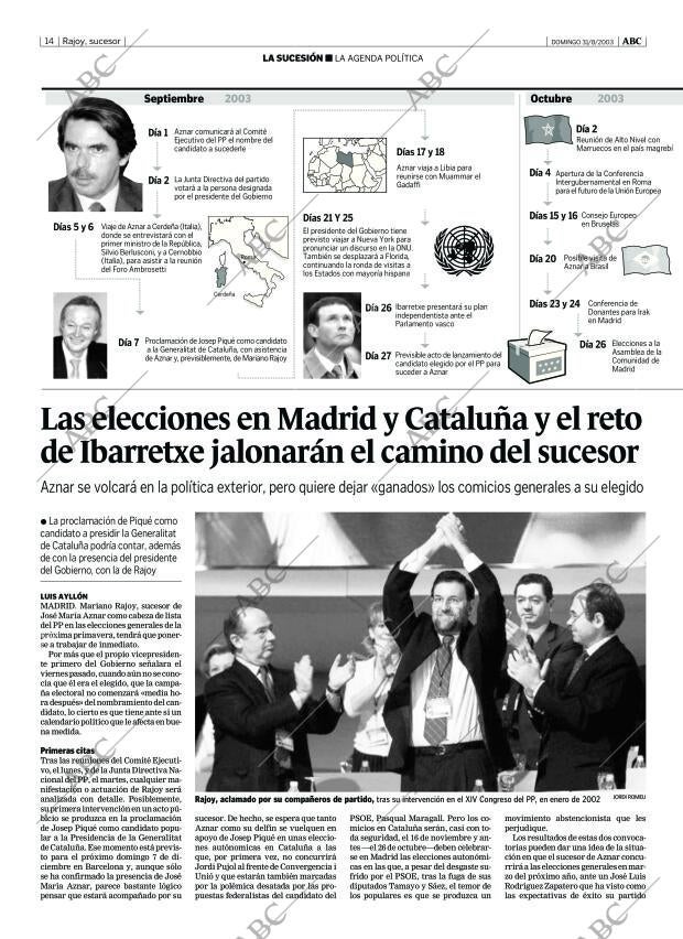 ABC MADRID 31-08-2003 página 14