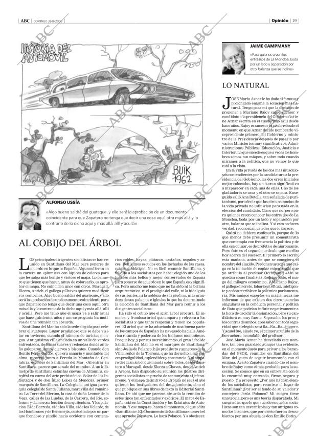ABC MADRID 31-08-2003 página 19