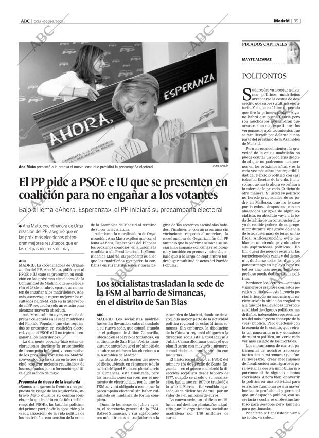 ABC MADRID 31-08-2003 página 39