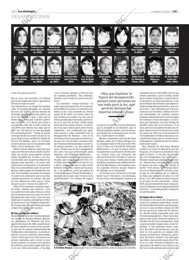 ABC MADRID 31-08-2003 página 50